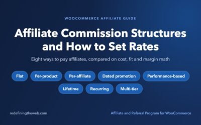 WooCommerce Affiliate Commission Structures and How to Set Rates